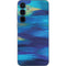 Ocean Blue Brush Stroke by Etta Vee Galaxy A35 5G Skin